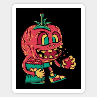 Tomato Monster Sticker